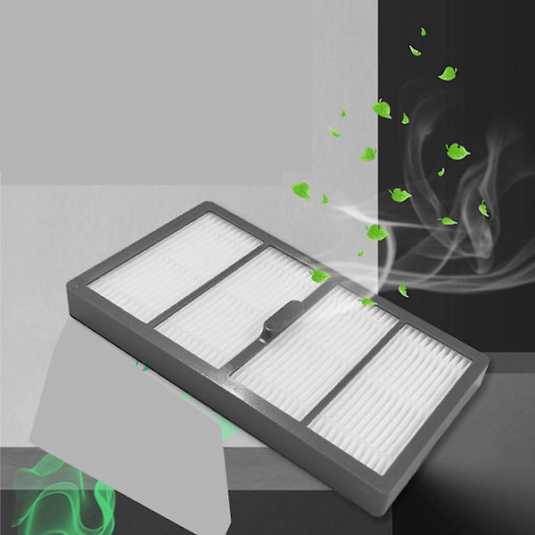 12 stk. Erstatningsfiltre for S-serien S9 (9550) S9+ S9 Plus (9550) Robotstøvsugersett