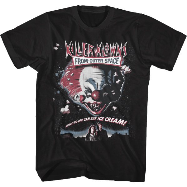 T-shirt med filmposter Killer Klowns From Outer Space M