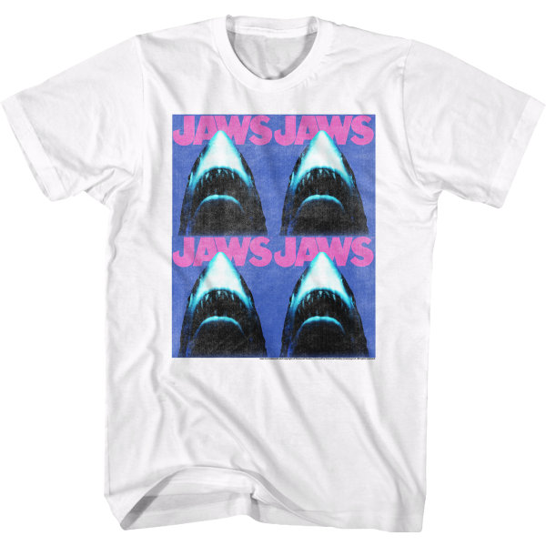 Four Squares Jaws T-skjorte XXXL