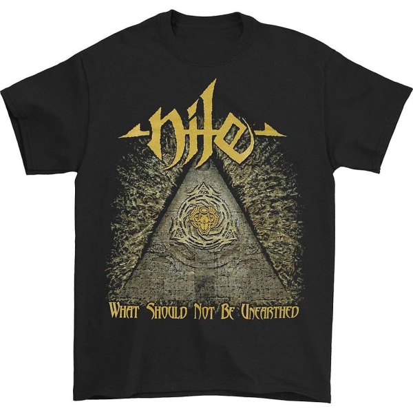Nile What Should Not / Guld T-shirt XL