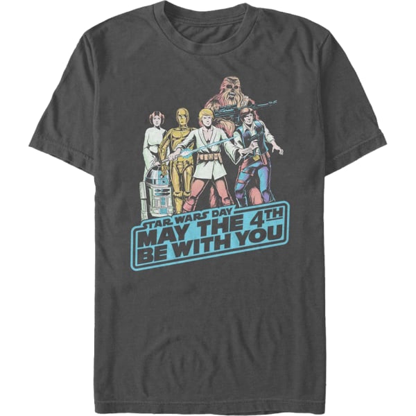 Good Guys May The 4th Be With You Star Wars T-skjorte M