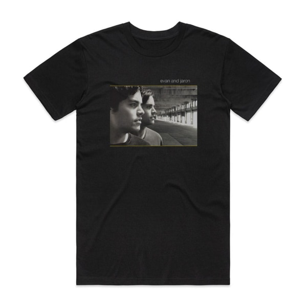 Evan and Jaron Evan And Jaron Album Cover T-Shirt Black M