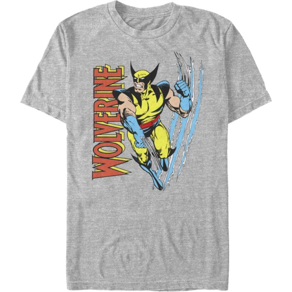 Repaleinen Wolverine Marvel Comics T-paita Uusi XXXL