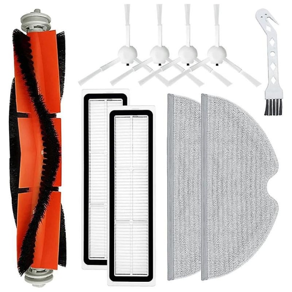 Huvudsida Borst Hepa Filter Mopp för D9/l10 Pro/d9 Max/d9 Pro/d9 Rls5 Robotdammsugare Reservdelar