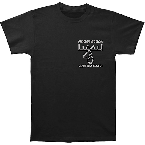 Moose Blood Emo Gang T-skjorte M