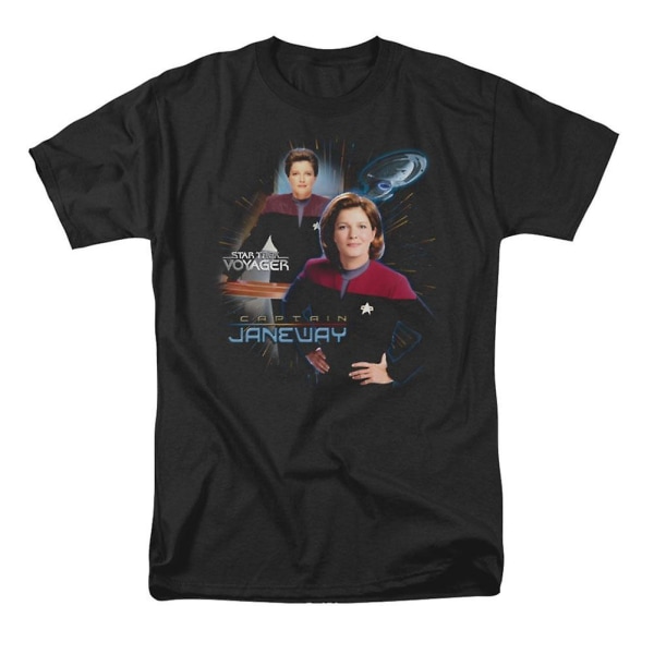 Star Trek Kaptein Janeway T-skjorte XL