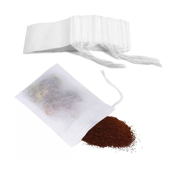 500 st Cold Brew Kaffeefilter Engångs Fint Masknät Påse Espresso Iskaffe Maker Varm Te