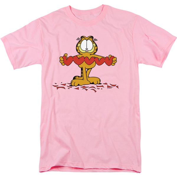 Papirhjerter Garfield T-skjorte S