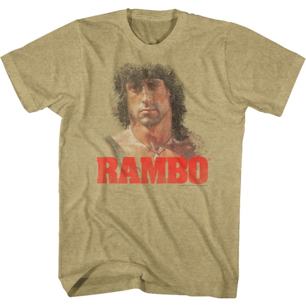 Distressed Rambo T-shirt XXL