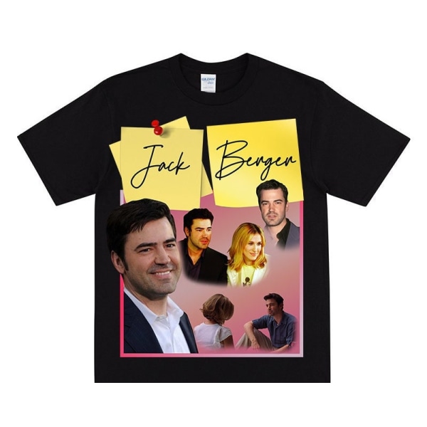 JACK BERGER Homage T-shirt Black M