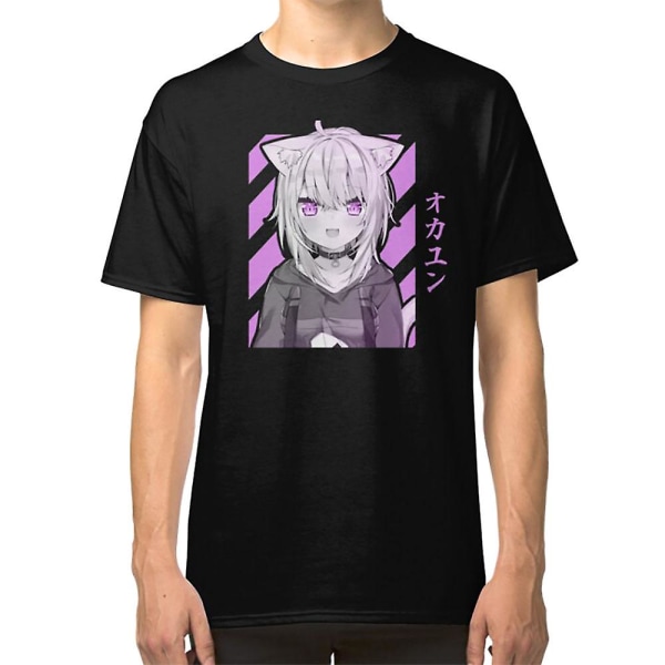 Nekomata Okayu Design T-skjorte M