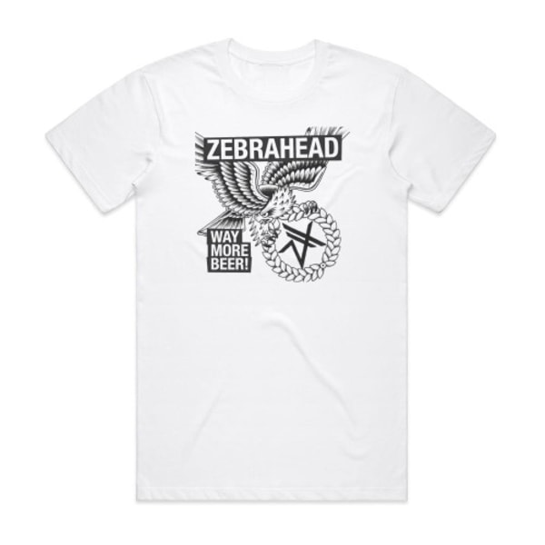 Zebrahead Way More Beer Live In Kln Tyskland 1 Album Cover T-Shirt Vit XXL