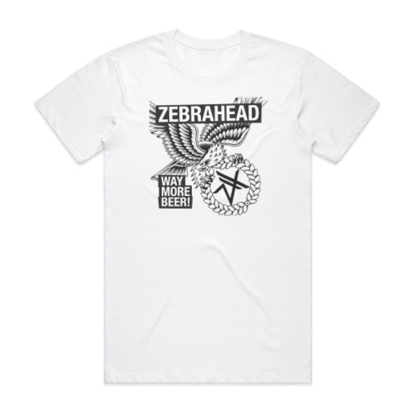 Zebrahead Way More Beer Live In Kln Tyskland 1 Album Cover T-skjorte Hvit XXXL