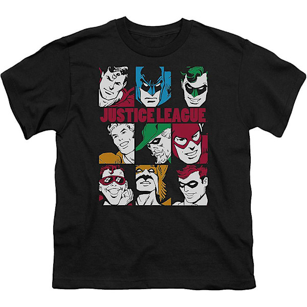 Youth Hero Faces Justice League -paita L