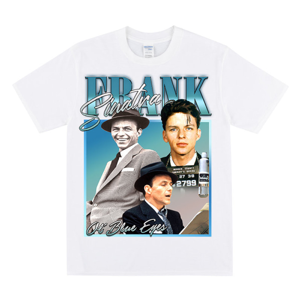 FRANK SINATRA Hyldest T-shirt White S