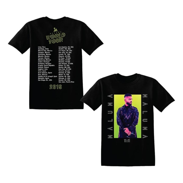 Maluma Tour T-shirt XXL