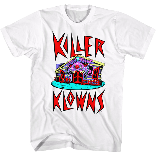 Crazy House Killer Klowns From Outer Space T-skjorte XXL