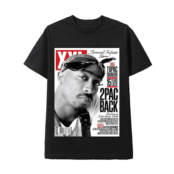 T-shirt Tupac Skaur Xxl Omslag Mag XL