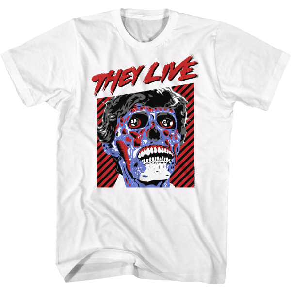 Retro Alien They Live T-shirt XXL