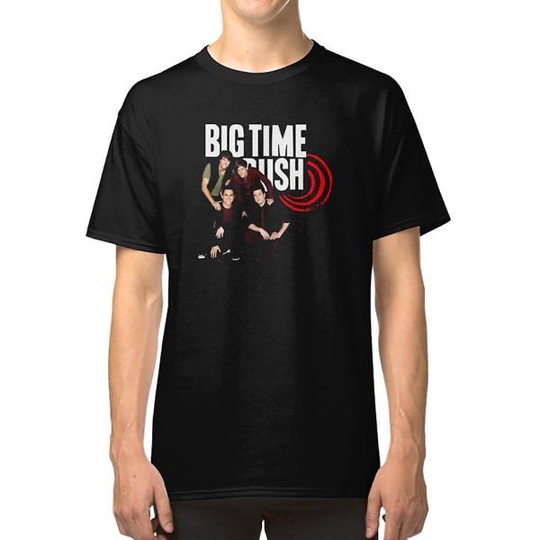 Big Time Rush Logo og Medlemmer T-skjorte S