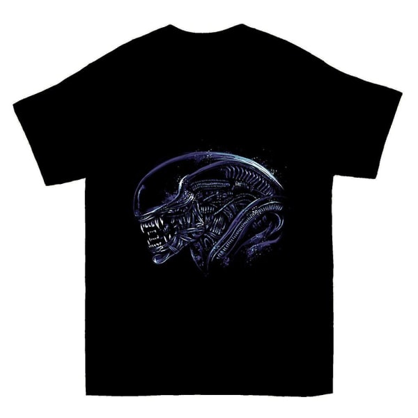 Space Nightmare Horror Lila T-shirt XXL