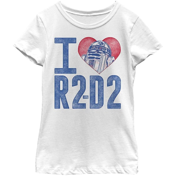 Tytöt Rakastavat R2-D2 Tähtien Sota Paita M