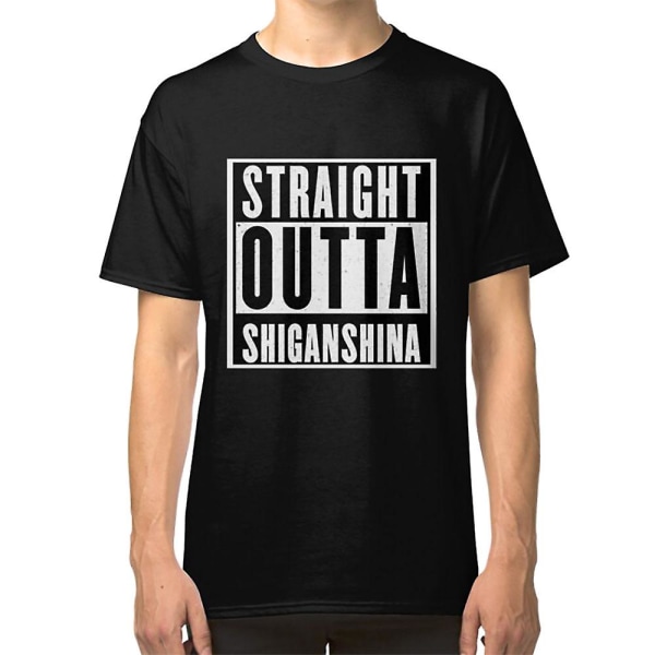 Straight outta Shiganshina T-skjorte XL