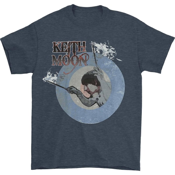 Who Keith Moon Slash Sticks T-paita M