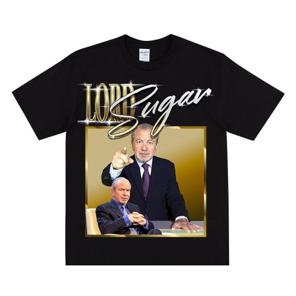 LORD SUGAR Hyldest T-shirt Black XL