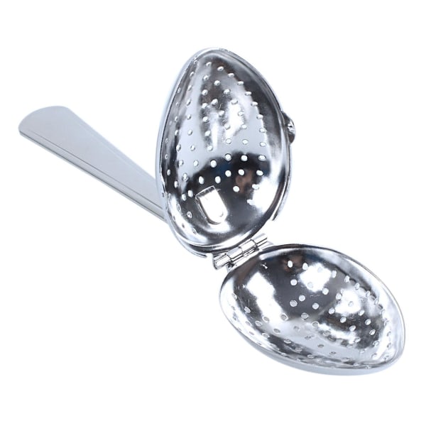 3X Rustfritt Stål Brygge Te Sil Spoon Løse Blad Sil Urter Krydder NY!