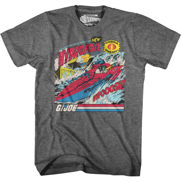 Cobra Hydrofoil GI Joe T-shirt XXL