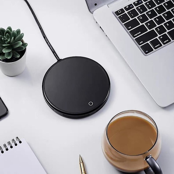 Mini Bärbar U-Disk Värmeplatta 3 Kaffekopp Värmeunderlägg Intelligent Konstant Temperatur Värmeplatta Mjölk Te Vatten