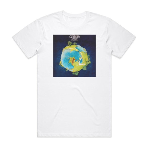 Yes Fragile Album Cover T-Shirt Hvid M