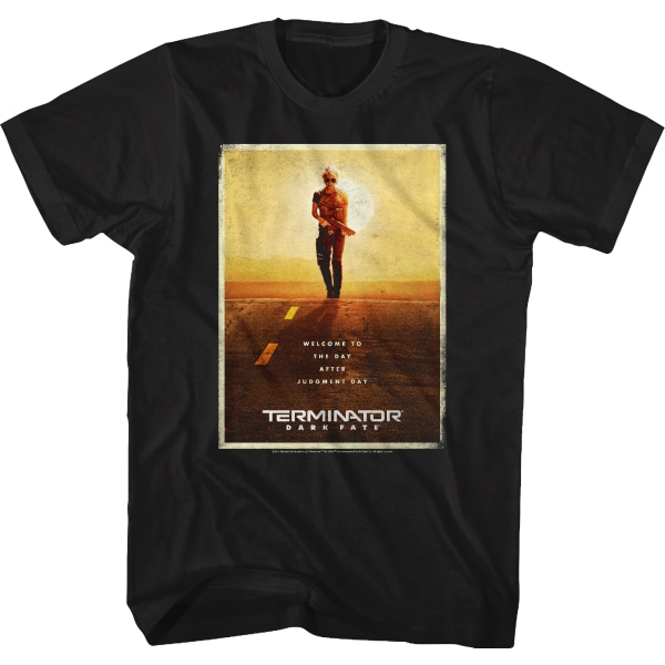 Filmposter Terminator Dark Fate T-shirt XXL