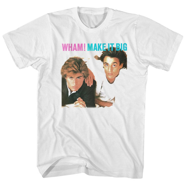 Wham! T-skjorte Make It Big Album Art Wham! T-skjorte XXL