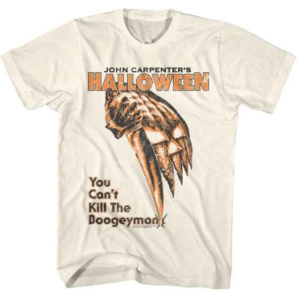 Du kan inte döda Boogeyman filmaffisch Halloween T-shirt XL