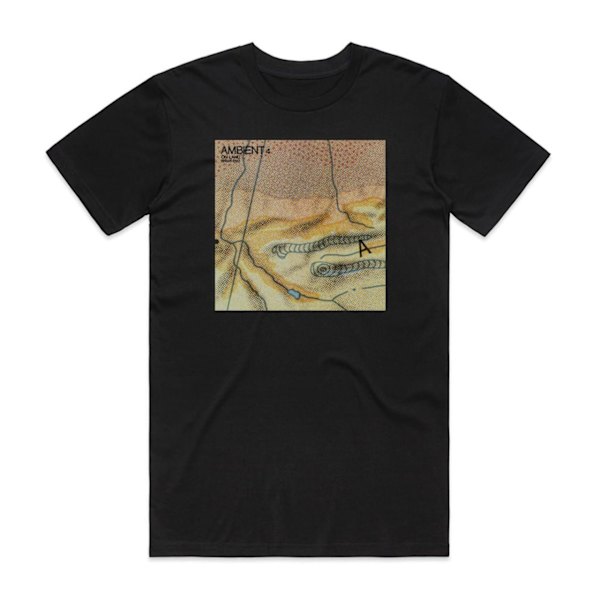 Brian Eno Ambient 4 On Land Album Cover T-shirt Svart M