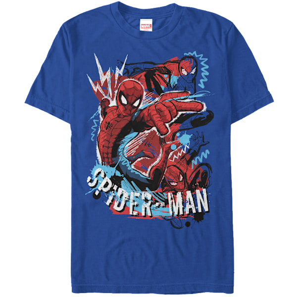 Sketches Spider-Man T-paita Uusi M