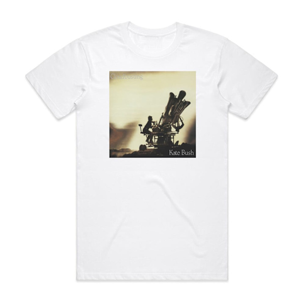 Kate Bush Cloudbusting Albumomslag T-shirt Vit S