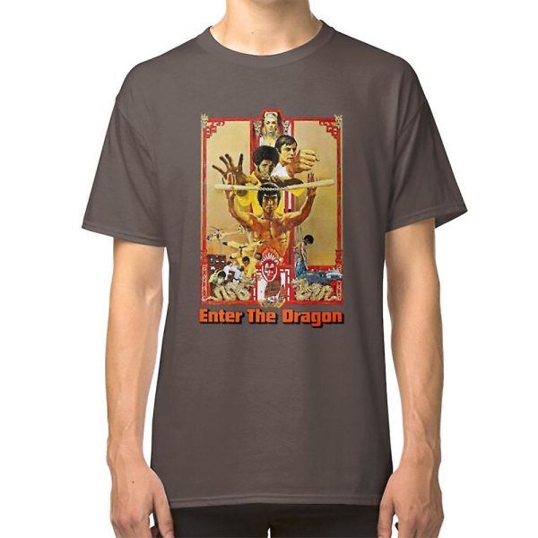 Bruce Lee - Enter the Dragon Poster T-shirt darkgrey XL