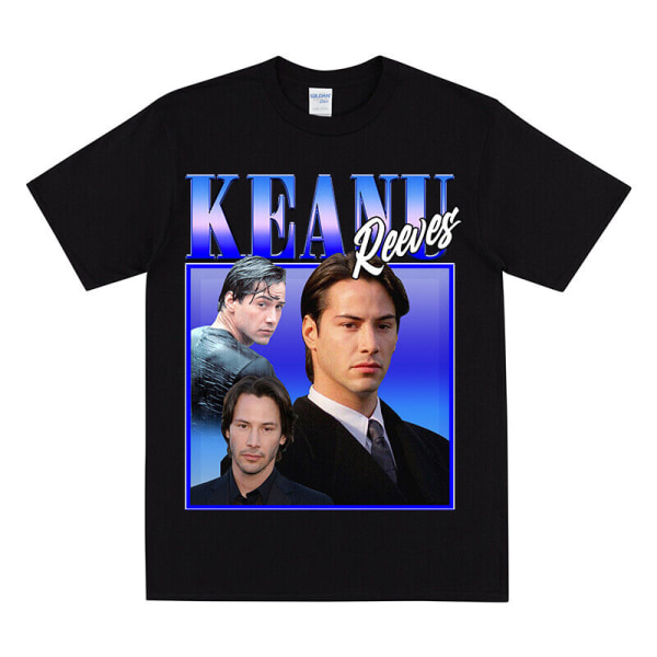 KEANU REEVES -tribuuttipaita Black XXXL