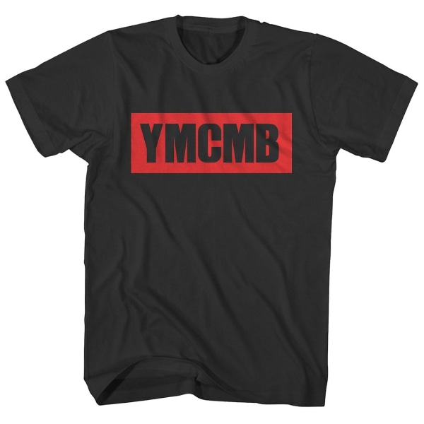 Drake YMCMB T-shirt Rød Box Logo YMCMB Shirt XXXL