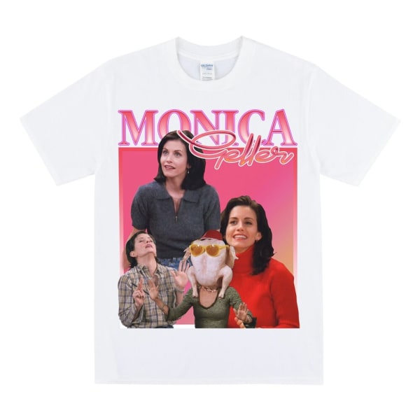 MONICA GELLER Hyllningströja White M