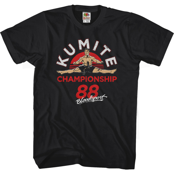 Kumite Championship Bloodsport T-skjorte L