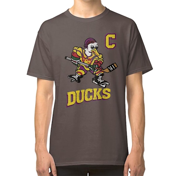 Ducks Captain Jersey T-paita darkgrey S