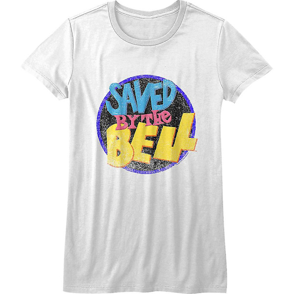 Junior Distressed Logo Saved By The Bell -paita S