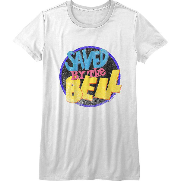 Junior Distressed Logo Saved By The Bell T-shirt M