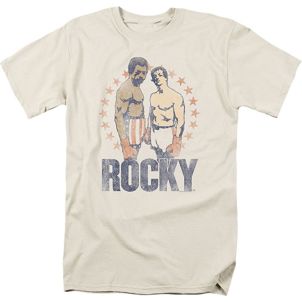 Apollo Creed og Rocky Balboa T-skjorte M