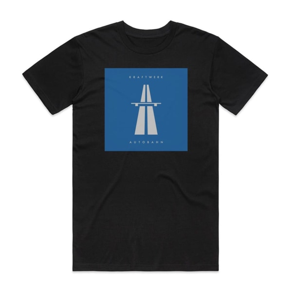 Kraftwerk Autobahn 1 Album Cover T-Shirt Svart XXXL