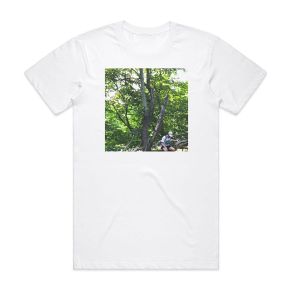 Yung Lean Lavender Ep Album Cover T-Shirt Vit XXL